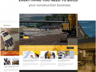 10 Best Premium WordPress Themes for Construction Websites