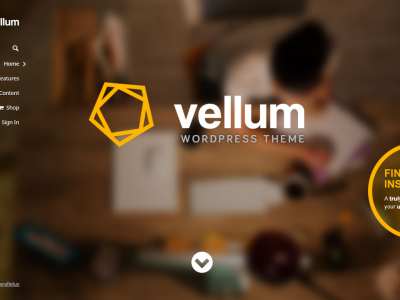 Detailed Review Of The Vellum – Responsive WordPress Theme